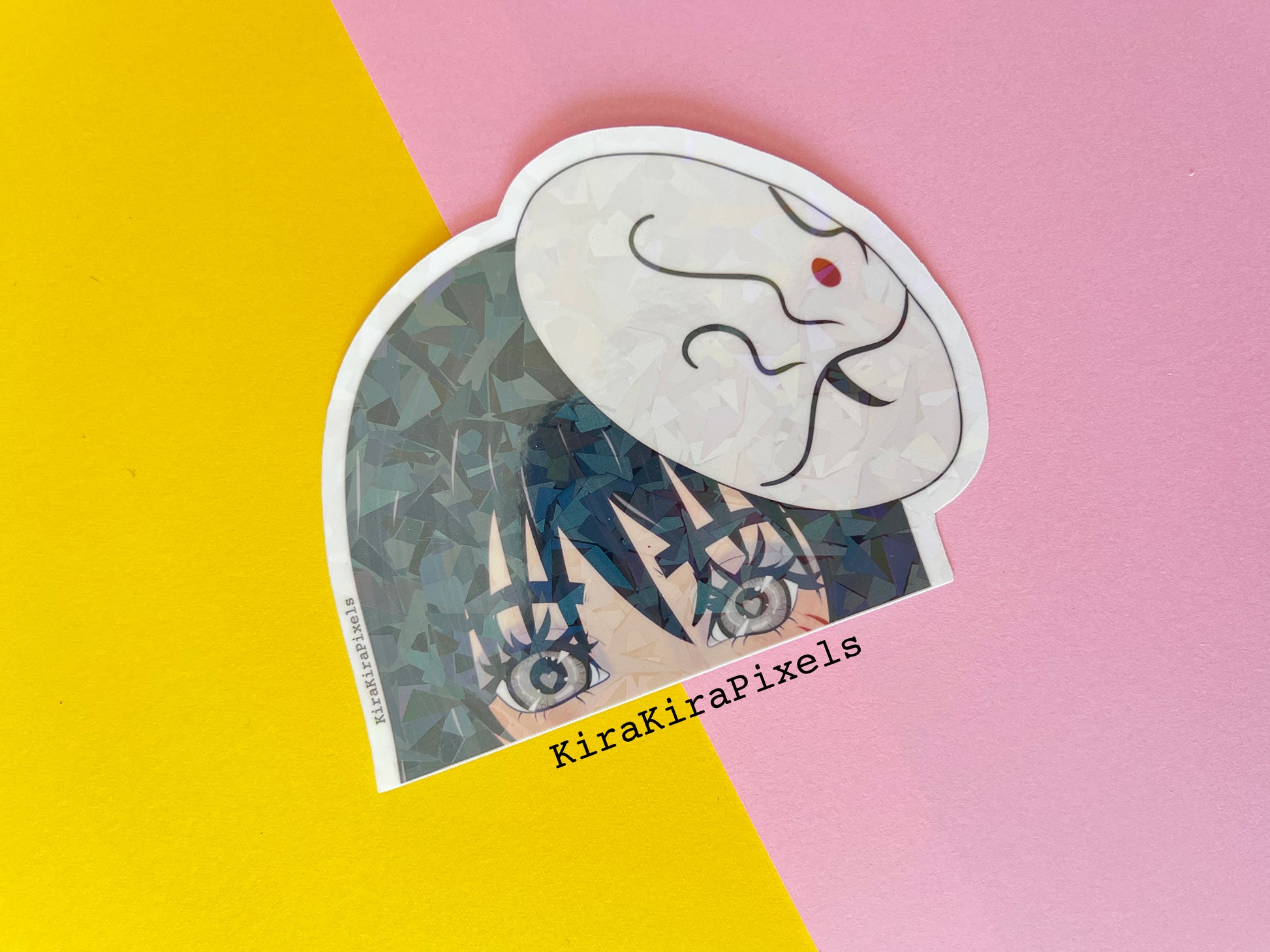 Shizu from  "That Time I Got Reincarnated as a Slime". Peekaboo Holographic Sticker